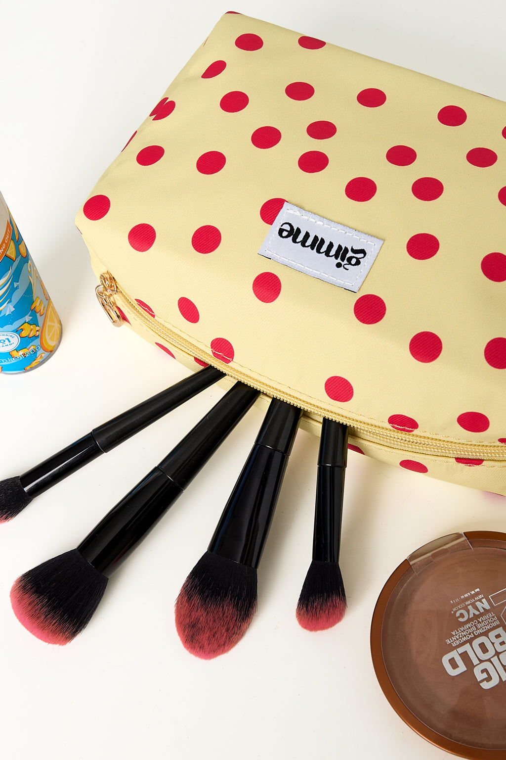 Make-uptassen met stippen, casual polyester, dagelijkse accessoires