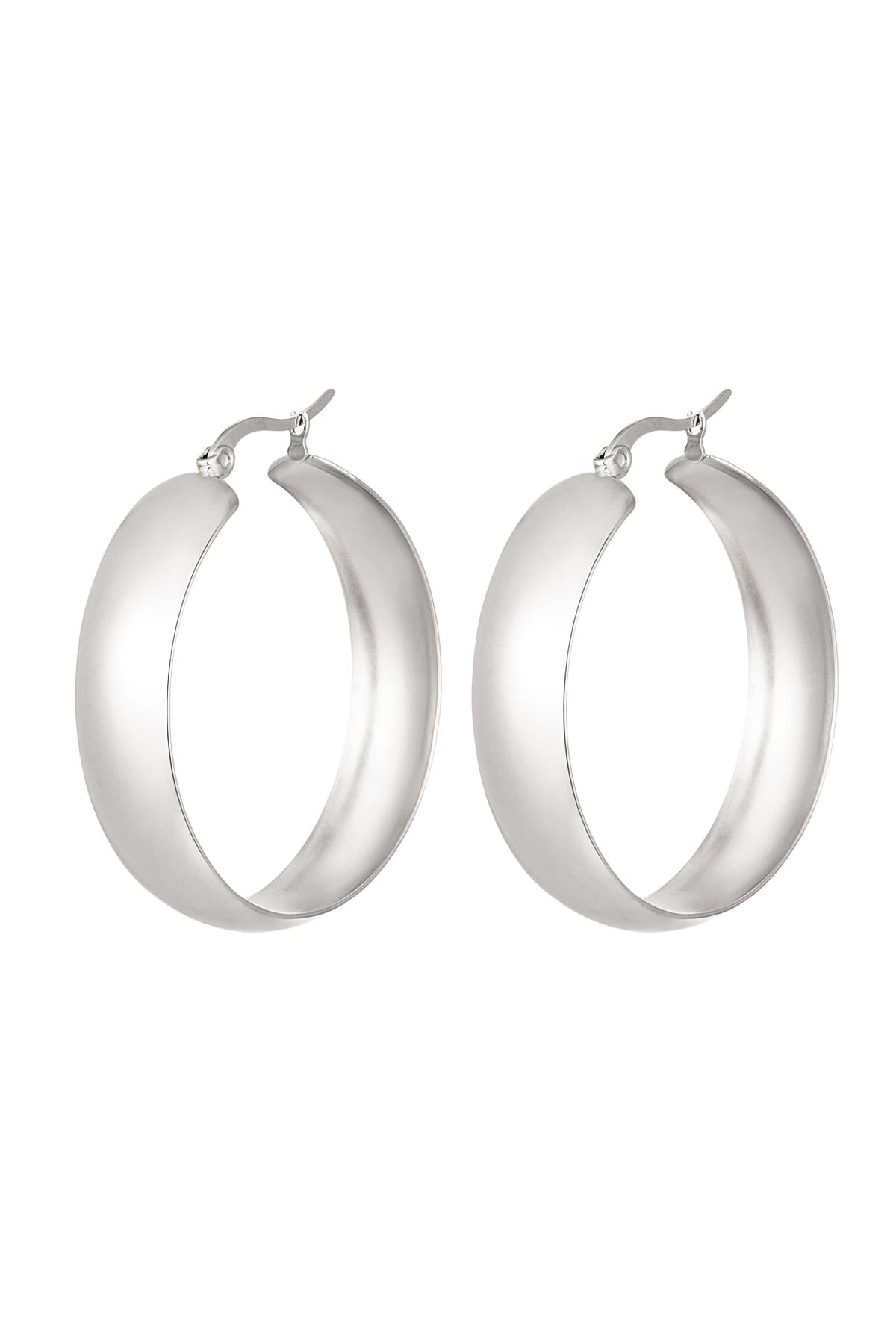 oorbellen stainless steel chique