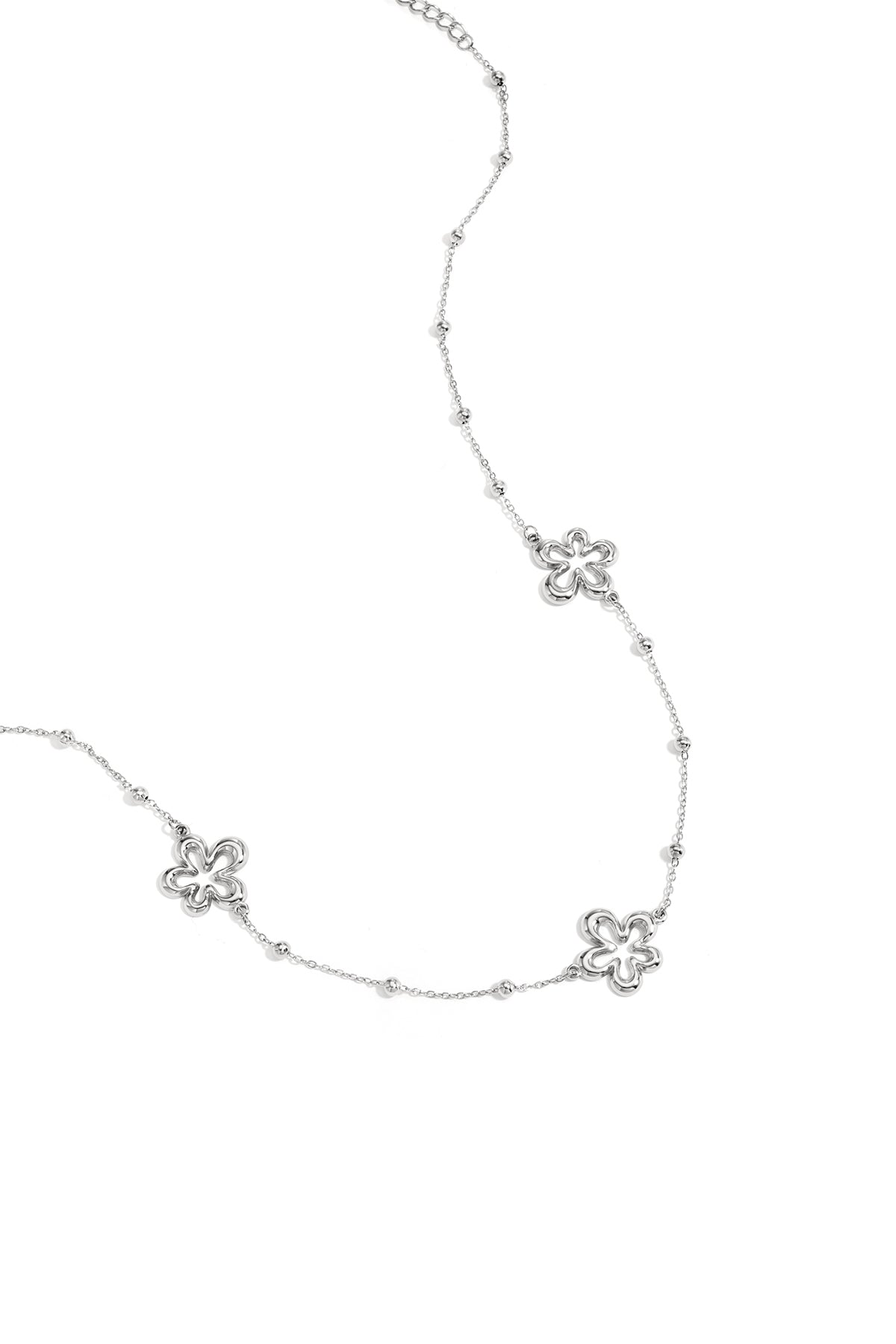 Stainless Steel Pendant necklaces Flower Simple Daily Simple Series Women's jewelry