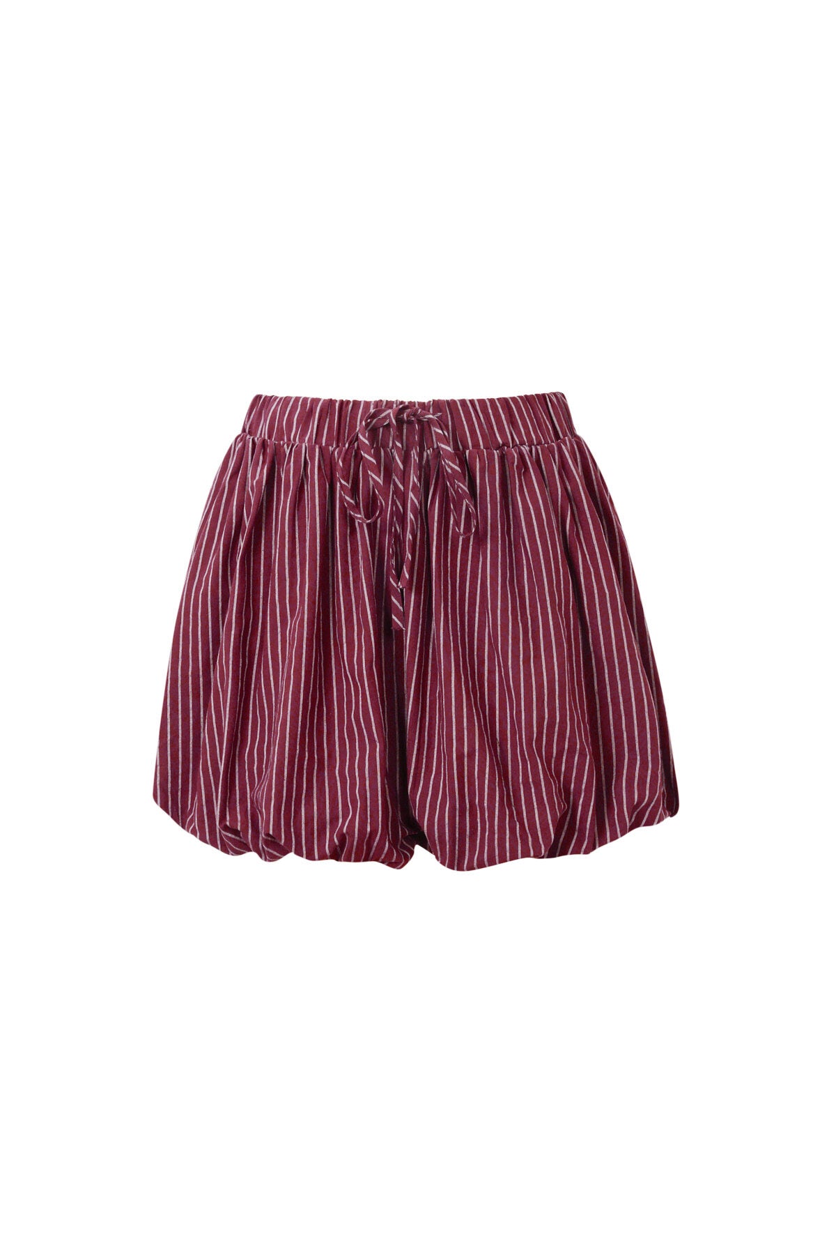 Woven Cotton Vrouwen Shorts Casual Stripes