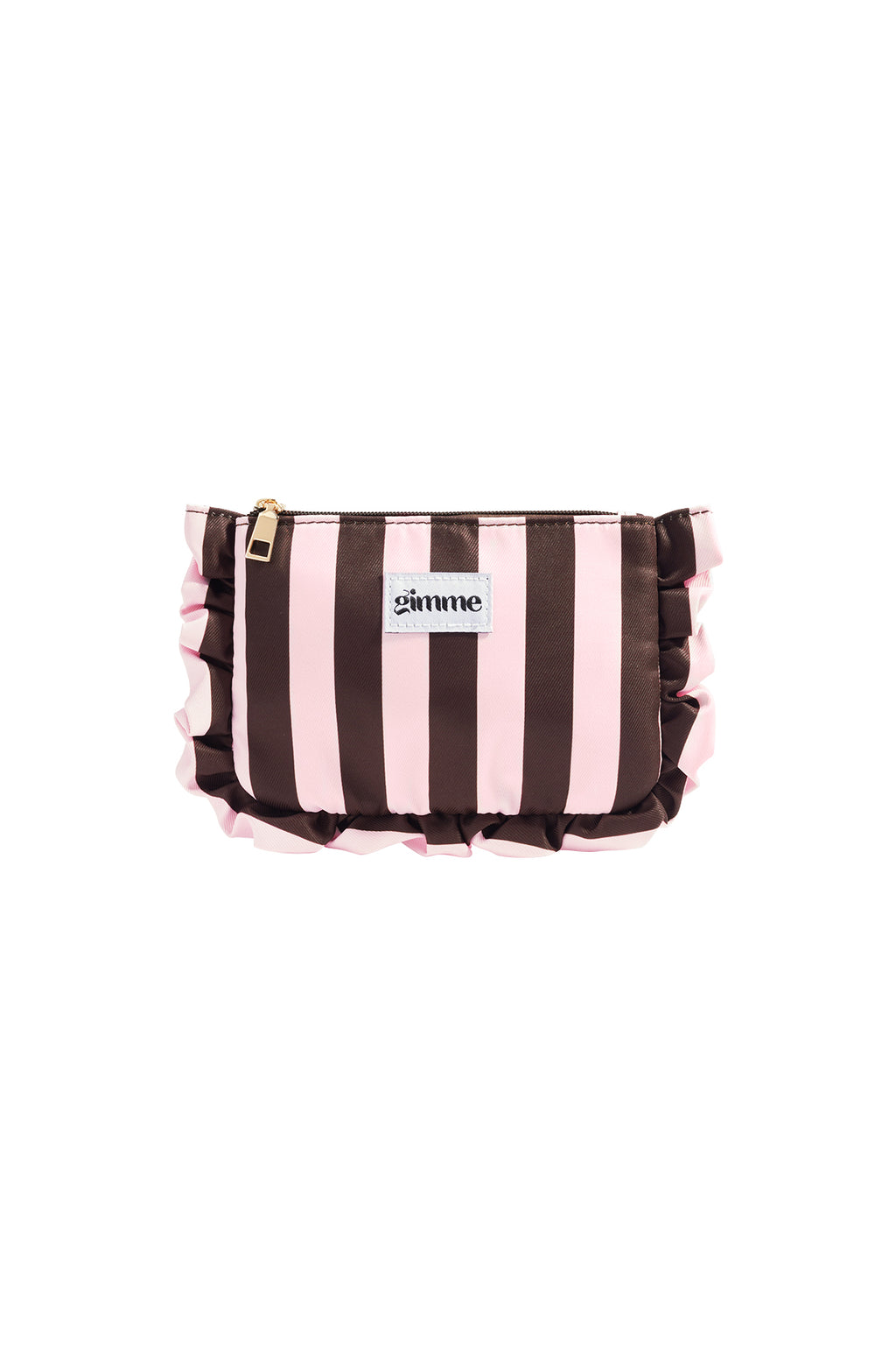 Gimme Simple Stripe Makeup Bag - All Fit, Casual Style