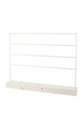 Stenen oorbellen display