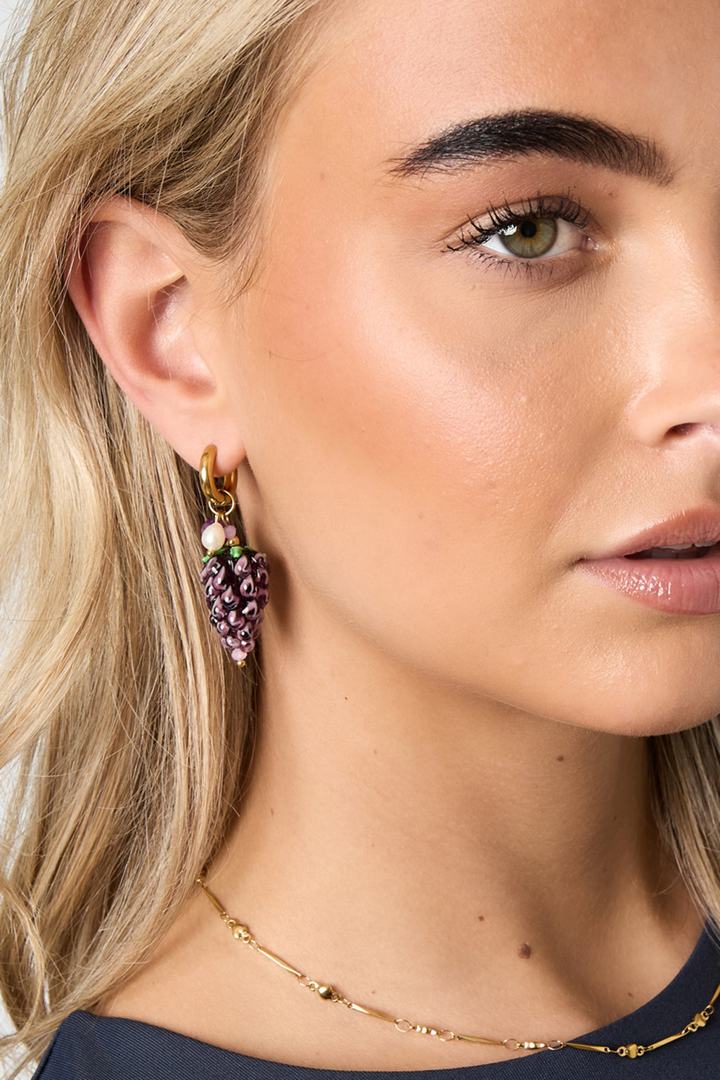 Stainless Steel Drop Earrings fruit Casual Daily Simple Series Women's jewelry