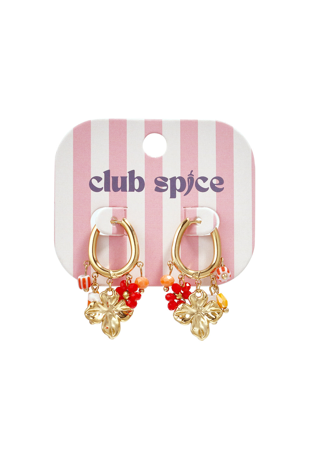 Stainless Steel Drop Earrings Flower Sweet Daily Romantic Series Women's jewelry