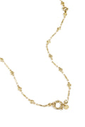 Afneembare 2-in-1 ketting met hartvormige schakels, gemaakt van roestvrij staal en voorzien van een bijpassende armband.