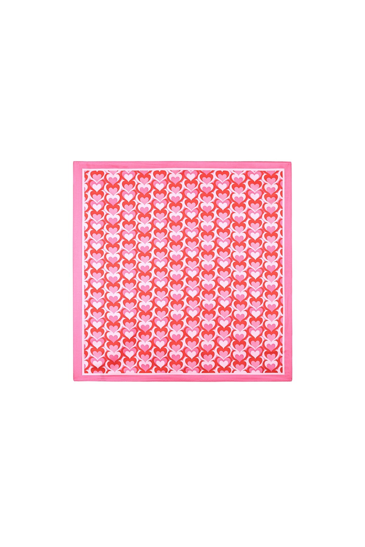 Elegant Rose Red Summer Scarf for Women