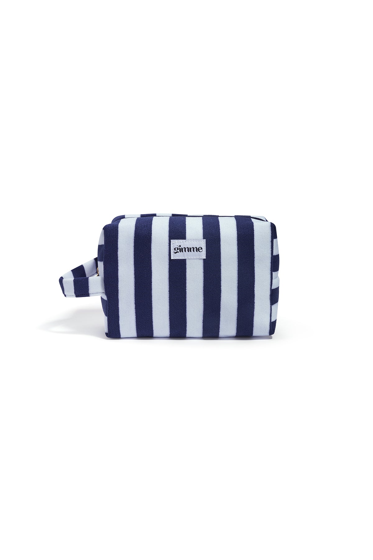 Chic Stripe Makeup Bag for Spring/Summer