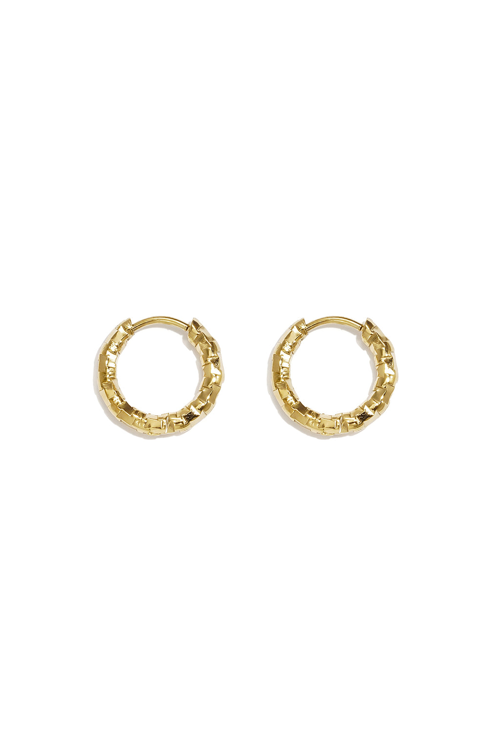Oorbellen van roestvrij staal, Circle Simple, Simple Series, damessieraden