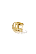 Elegant Gold Silk Scarf Clip for Women